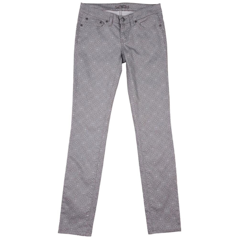 Prana Kara Jeans in Silver Spain Gray Sz 2